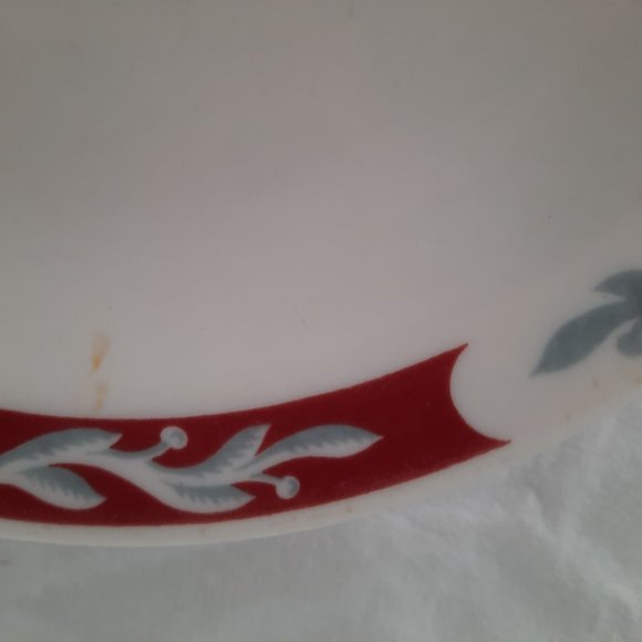 RARE Mid-Century Syracuse Platter - Made in New York - 11.25" x 9" - Picture 7 of 8